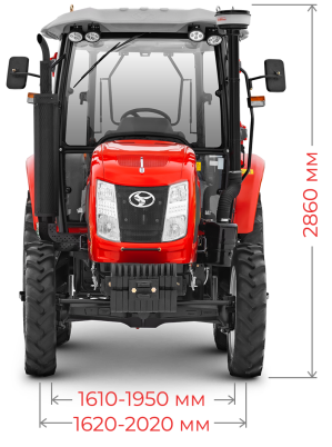 Габариты спереди